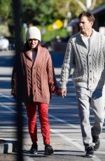 MILA KUNIS and Ashton Kutcher Out in Los Angeles 11/10/2022