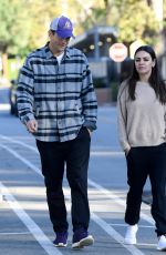 MILA KUNIS and Ashton Kutcher Out in Los Angeles 11/13/2022