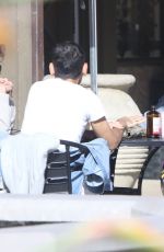MILEY CYRUS and Maxx Morando Out for Brunch with Friends in Malibu 11/27/2022