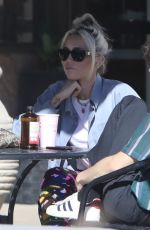 MILEY CYRUS and Maxx Morando Out for Brunch with Friends in Malibu 11/27/2022