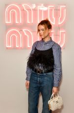 MILLY ALCOCK at Miu Miu Holiday Party in London 11/23/2022