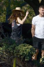 MINKA KELLY and Dan Reynolds Out Hiking in Los Angeles 11/27/2022