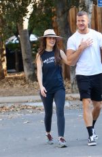 MINKA KELLY and Dan Reynolds Out Hiking in Los Angeles 11/27/2022
