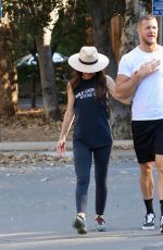 MINKA KELLY and Dan Reynolds Out Hiking in Los Angeles 11/27/2022
