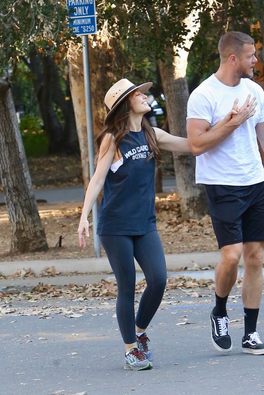 MINKA KELLY and Dan Reynolds Out Hiking in Los Angeles 11/27/2022