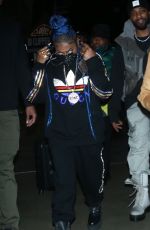 MISSY ELLIOTT Arrives at Lakers vs Clippers Game in Los Angeles 11/10/2022