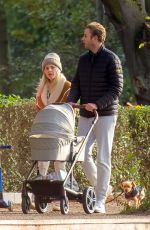 MOLLIE KING and Stuart Broad Out with Their Baby in London 11/26/2022