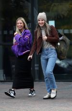 MOLLY RAINFORD and HELEN SKELTON Leaves Their Hotel in London 11/11/2022