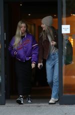 MOLLY RAINFORD and HELEN SKELTON Leaves Their Hotel in London 11/11/2022