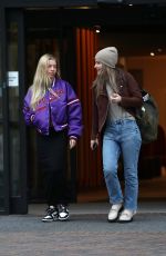 MOLLY RAINFORD and HELEN SKELTON Leaves Their Hotel in London 11/11/2022