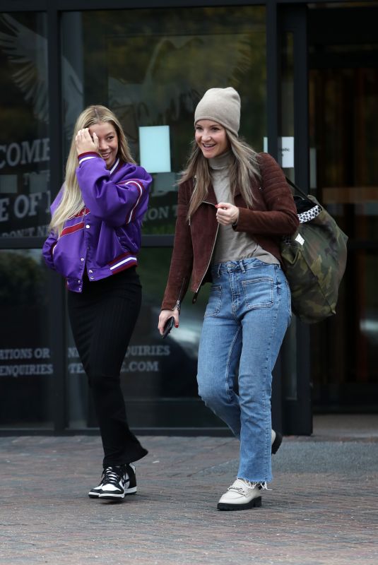 MOLLY RAINFORD and HELEN SKELTON Leaves Their Hotel in London 11/11/2022
