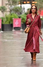MYLEENE KLASS Arrives at Global Radio in London 11/07/2022