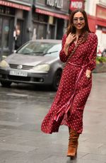 MYLEENE KLASS Arrives at Global Radio in London 11/07/2022