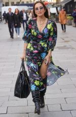 MYLEENE KLASS Leaves Smooth Radio in London 11/09/2022