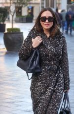 MYLEENE KLASS Leaves Smooth Radio in London 11/25/2022