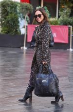 MYLEENE KLASS Leaves Smooth Radio in London 11/25/2022