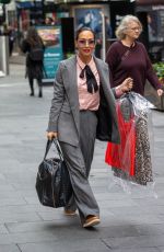 MYLEENE KLASS Outside Global Radio Studios in London 11/10/2022