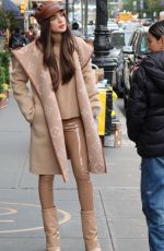 NADIA FERREIRA Out at Central Park in New York 11/13/2022