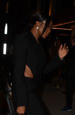NAMI CAMPBELL Leaves Bacchanalia Grand Opening Party in London 11/17/2022