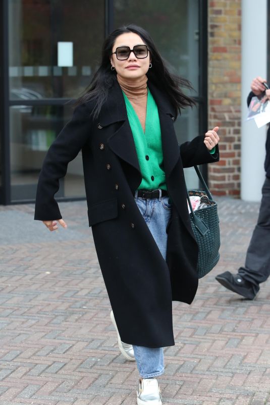 NANCY XU Leaves Her Hotel in London 11/05/202