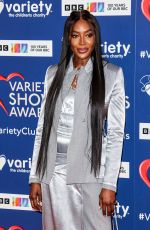 NAOMI CAMPBELL at Variety Club Showbusiness Awards 2022 in London 11/21/2022