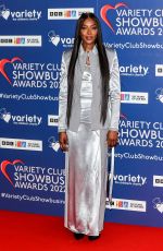 NAOMI CAMPBELL at Variety Club Showbusiness Awards 2022 in London 11/21/2022