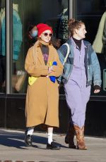NATALIA DYER Out with a Friend in New York 11/22/2022