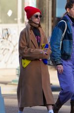 NATALIA DYER Out with a Friend in New York 11/22/2022