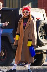 NATALIA DYER Out with a Friend in New York 11/22/2022