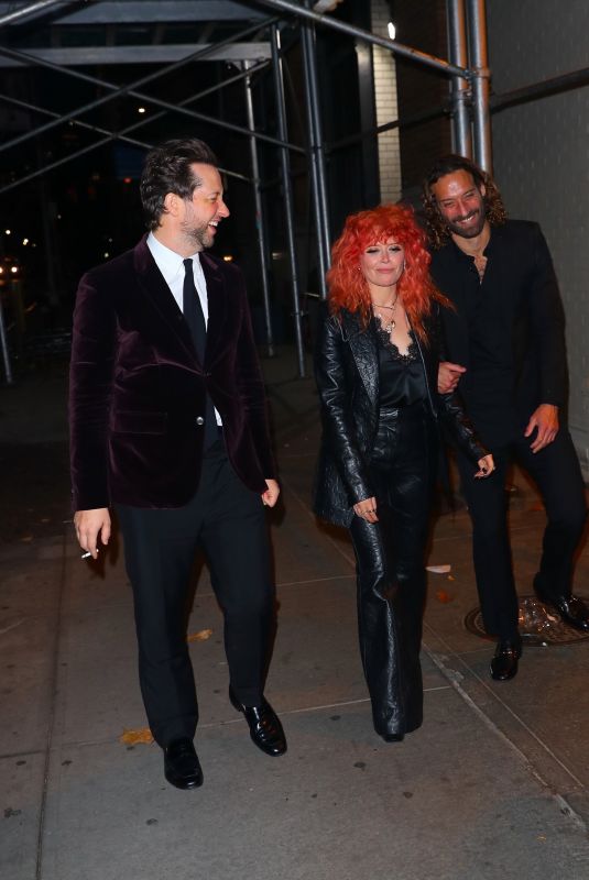 NATASHA LYONNE Arrives at CFDA Afterparty in New York 11/07/2022