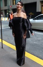 NAZANIN BONIADI Arrives at The Grill & The Pool Venue in New York 11/01/2022