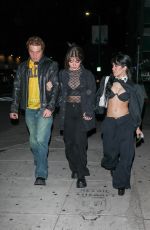NESSA BARRETT and SABRINA QUESADA Arrives at Zac Bia and Post Malone Afterparty in West Hollywood 11/17/2022