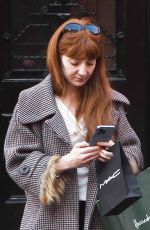 NICOLA ROBERTS Out Shopping in Harrods Store in London 11/11/2022