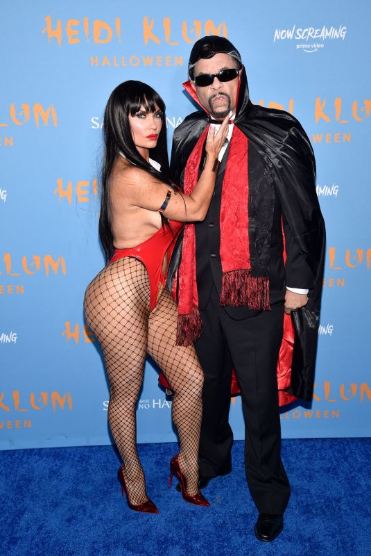NICOLE COCO AUSTIN and Ice-T at Heidi Klum
