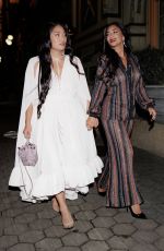 NICOLE SCHERZINGER and CHLOE FLOWER at South Street Seaport in New York 09/20/2022