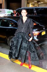 OLIVIA PALERMO Arrives at The Grill & The Pool Venue in New York 11/01/2022