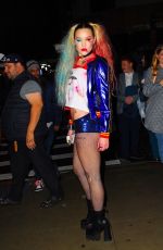 OLIVIA PONTON Arrives at Heidi Klum