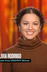 OLIVIA RODRIGO Speaks at 65th Annual Grammy Awards Nominations in Los Angeles 11/15/2022