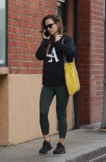 OLIVIA WILDE Heading to Workout in Studio City 11/08/2022