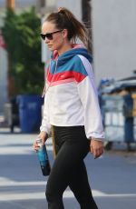 OLIVIA WILDE Leaves a Gym in Los Angeles 11/10/2022