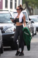 OLIVIA WILDE Leaves a Gym in Studio City 11/01/2022