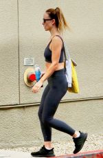 OLIVIA WILDE Leaves a Gym in Studio City 11/11/2022