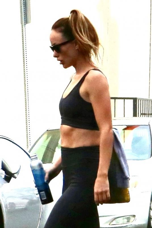 OLIVIA WILDE Leaves a Gym in Studio City 11/11/2022