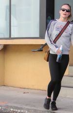 OLIVIA WILDE Leaves a Gym in Studio City 11/14/2022