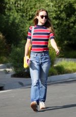 OLIVIA WILDE Leaves a Meeting in Los Angeles 11/02/2022