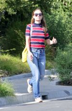 OLIVIA WILDE Leaves a Meeting in Los Angeles 11/02/2022