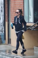 OLIVIA WILDE Leaves a Workout in Studio City 11/07/2022