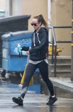 OLIVIA WILDE Leaves a Workout in Studio City 11/07/2022