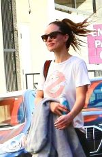 OLIVIA WILDE Leaves Intense Workout in Studio City 11/18/2022