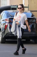 OLIVIA WILDE Leaves Intense Workout in Studio City 11/18/2022